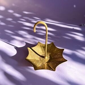 Brass Umbrella Shaped Jewelry Holder